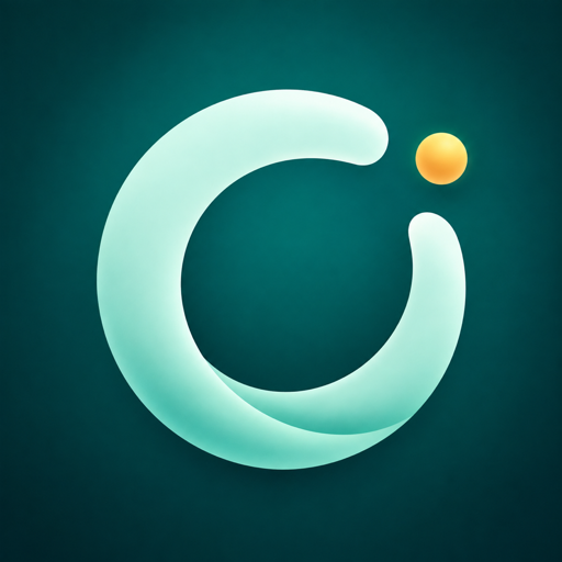 OneLess app icon: an open mint ring with a point of dawn light